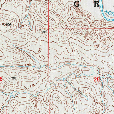 United States Geological Survey Lodgepole SE, SD (1998, 24000-Scale) digital map