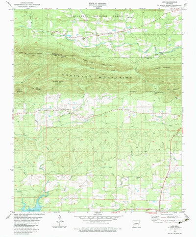 United States Geological Survey Lodi, AR (1979, 24000-Scale) digital map