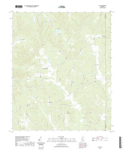 United States Geological Survey Lodi, MS (2020, 24000-Scale) digital map