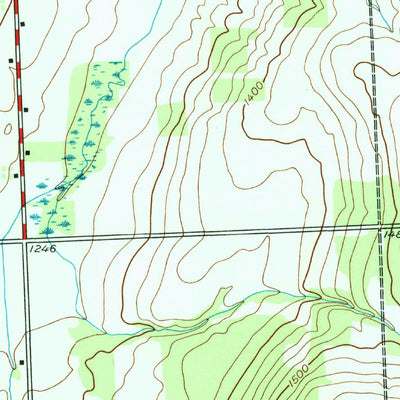 United States Geological Survey Lodi, NY (1942, 24000-Scale) digital map