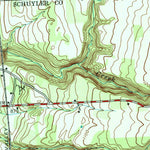 United States Geological Survey Lodi, NY (1942, 24000-Scale) digital map