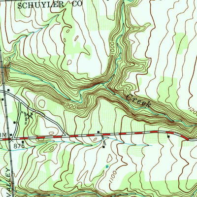 United States Geological Survey Lodi, NY (1942, 24000-Scale) digital map