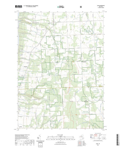 United States Geological Survey Lodi, NY (2023, 24000-Scale) digital map