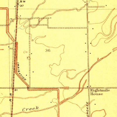 United States Geological Survey Lodi South, CA (1910, 31680-Scale) digital map