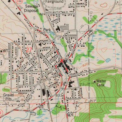 United States Geological Survey Lodi, WI (1975, 24000-Scale) digital map