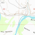 United States Geological Survey Lodore School, CO (1954, 24000-Scale) digital map