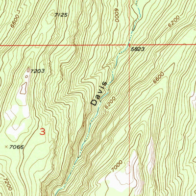 United States Geological Survey Lodore School, CO (1954, 24000-Scale) digital map