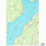United States Geological Survey Lofall, WA (1953, 24000-Scale) digital map