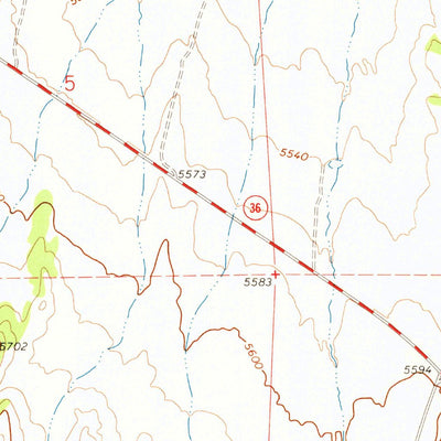 United States Geological Survey Lofgreen, UT (1971, 24000-Scale) digital map