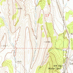 United States Geological Survey Lofgreen, UT (1971, 24000-Scale) digital map