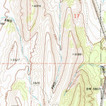 United States Geological Survey Lofgreen, UT (1993, 24000-Scale) digital map