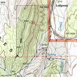 United States Geological Survey Lofgreen, UT (1998, 24000-Scale) digital map