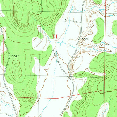 United States Geological Survey Log Canyon, NM (1981, 24000-Scale) digital map