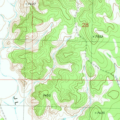 United States Geological Survey Log Canyon, NM (1981, 24000-Scale) digital map