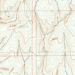 United States Geological Survey Log Creek, OR (1990, 24000-Scale) digital map