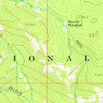 United States Geological Survey Log Mountain, ID (1973, 24000-Scale) digital map
