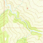 United States Geological Survey Log Spring, CA (1967, 24000-Scale) digital map