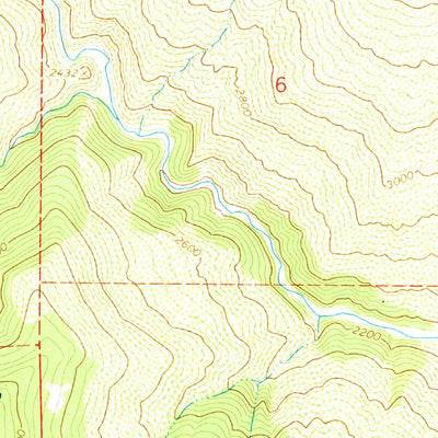 United States Geological Survey Log Spring, CA (1967, 24000-Scale) digital map