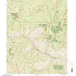 United States Geological Survey Log Spring, CA (1995, 24000-Scale) digital map