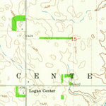 United States Geological Survey Logan Center, ND (1963, 24000-Scale) digital map