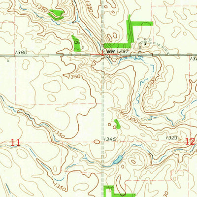 United States Geological Survey Logan Center, ND (1963, 24000-Scale) digital map