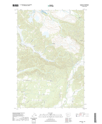United States Geological Survey Logan Hill, WA (2020, 24000-Scale) digital map