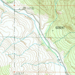 United States Geological Survey Logan Mountain, WY (1987, 24000-Scale) digital map