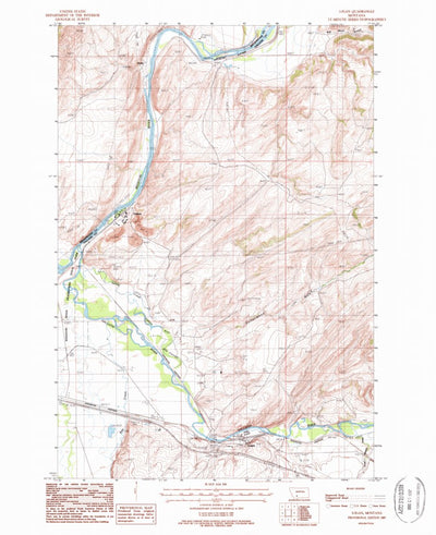 United States Geological Survey Logan, MT (1987, 24000-Scale) digital map