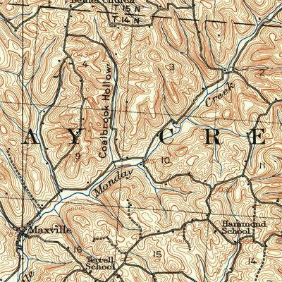United States Geological Survey Logan, OH (1907, 62500-Scale) digital map