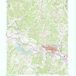 United States Geological Survey Logan, OH (1992, 24000-Scale) digital map