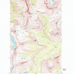 United States Geological Survey Logan Pass, MT (1968, 24000-Scale) digital map
