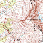 United States Geological Survey Logan Pass, MT (1968, 24000-Scale) digital map
