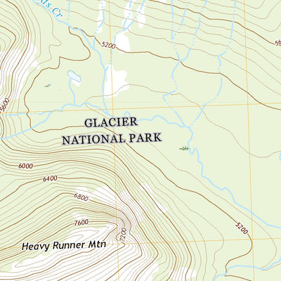 United States Geological Survey Logan Pass, MT (2020, 24000-Scale) digital map