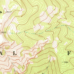 United States Geological Survey Logan Peak, UT (1969, 24000-Scale) digital map