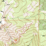 United States Geological Survey Logan Peak, UT (1998, 24000-Scale) digital map