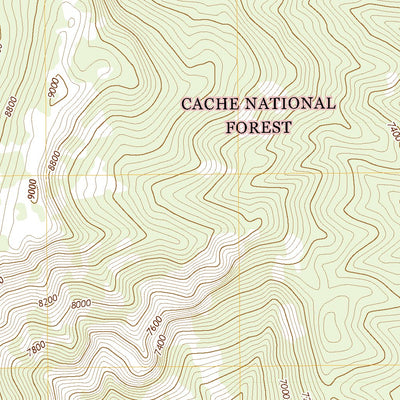 United States Geological Survey Logan Peak, UT (2020, 24000-Scale) digital map