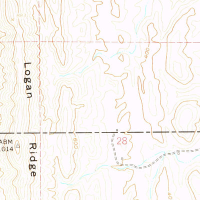 United States Geological Survey Logan Ridge, CA (1958, 24000-Scale) digital map