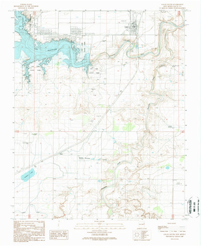 United States Geological Survey Logan South, NM (1989, 24000-Scale) digital map