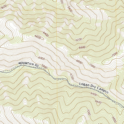 United States Geological Survey Logan, UT (2020, 24000-Scale) digital map
