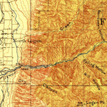 United States Geological Survey Logan, UT-ID (1916, 125000-Scale) digital map
