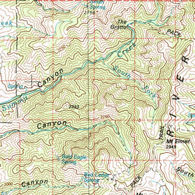 United States Geological Survey Logan, UT-WY-ID (1984, 100000-Scale) digital map