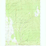 United States Geological Survey Logan Valley East, OR (1988, 24000-Scale) digital map