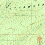United States Geological Survey Logan Valley East, OR (1988, 24000-Scale) digital map