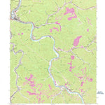 United States Geological Survey Logan, WV (1963, 24000-Scale) digital map