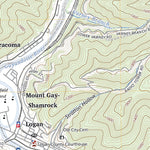 United States Geological Survey Logan, WV (2023, 24000-Scale) digital map