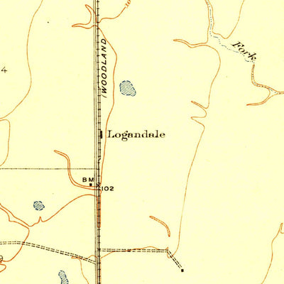 United States Geological Survey Logandale, CA (1917, 31680-Scale) digital map
