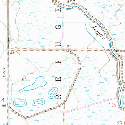 United States Geological Survey Logandale, CA (1952, 24000-Scale) digital map
