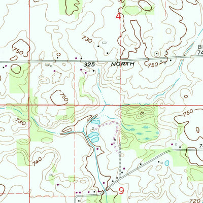 United States Geological Survey Logansport, IN (1972, 24000-Scale) digital map