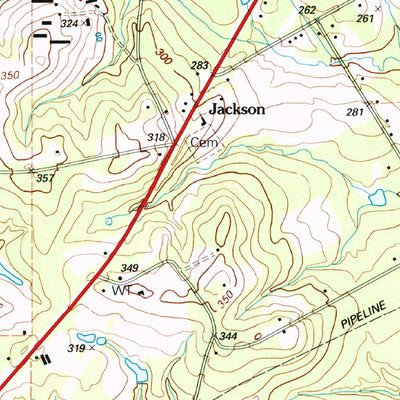 United States Geological Survey Logansport West, LA-TX (2003, 24000-Scale) digital map