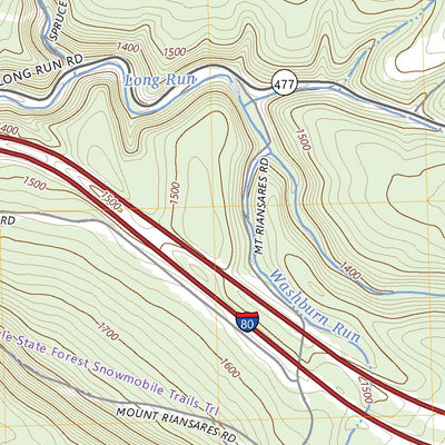 United States Geological Survey Loganton, PA (2023, 24000-Scale) digital map